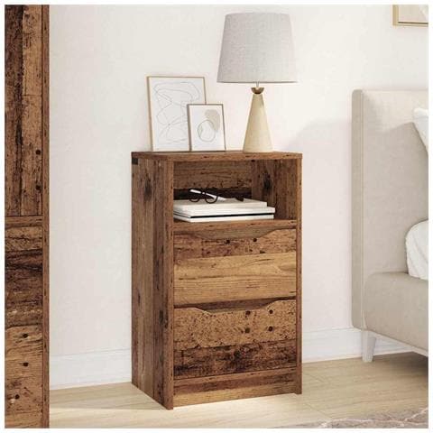 Comodino Legno vecchio 40 x 30 x 467 cm Legno multistrato - Foto 2