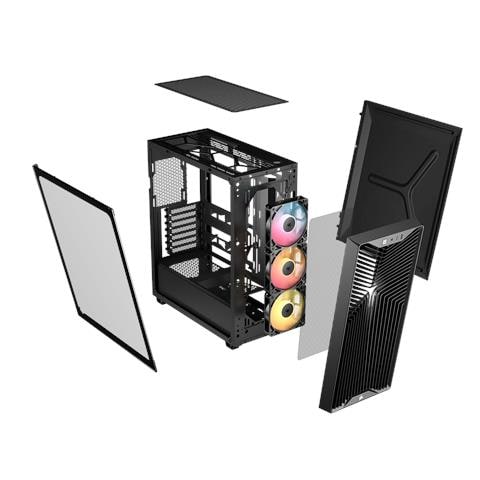 3200D RS ARGB Mid-Tower PC Case Midi Tower Nero - Foto 3