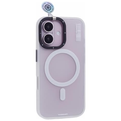 Cover per iPhone 16 - TPU, Bianco, MagSafe - Foto 1