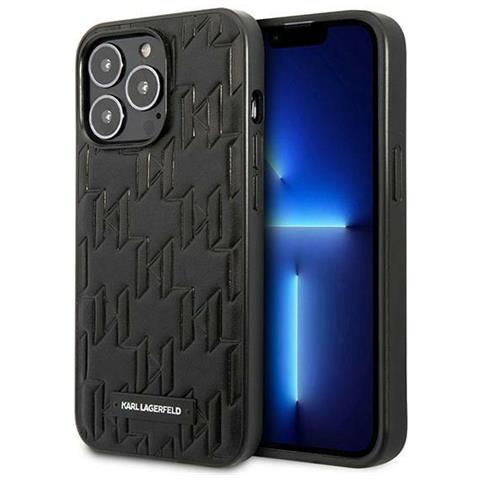 Karl Lagerfeld Klhcp13lmnmp1k Custodia Iphone 13 Pro / 13 6,1 Nera / Nera Placca Monogramma - Foto 2