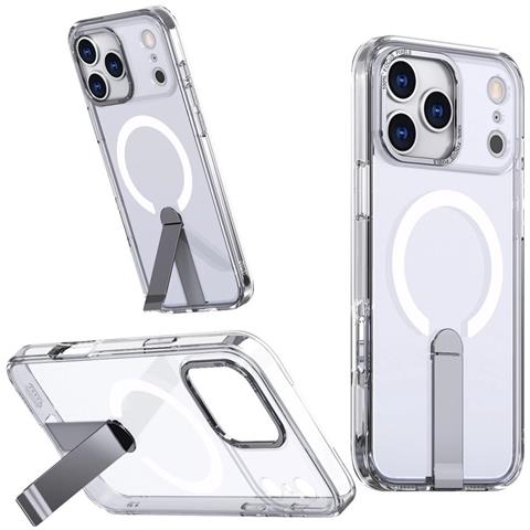 Custodia Samsung Galaxy S26 Plus Con Supporto Trasparente Hybrid Armor X - Foto 2