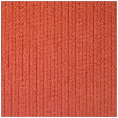 Cuscino per panchina corduroy Rosso Arancio Profondità 35 cm - Foto 9