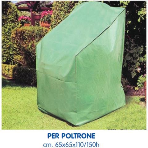 Telo Copertura Poltrone Esterno in Poliestere 65x65x110/150h - Foto 1