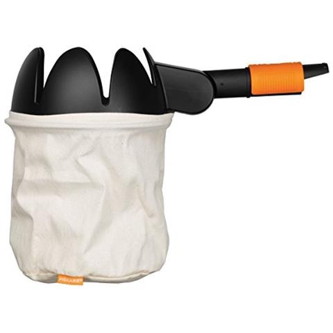 Coglifrutta per Manici QuikFit, Testa di Attrezzo, Lunghezza: 32 cm, plastica rinforzata con fibra di vetro / Cotone, Nero / Arancione, QuikFit, 1.000.693 - Foto 2