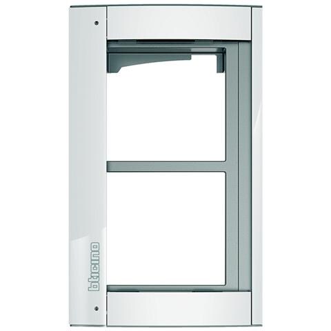 Telaio Supporto Con Cornice 2 Moduli Sfera New Finitura Allwhite - Foto 1