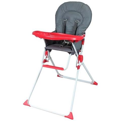 Bambikid Seggiolone Fisso - Gray & Red - Foto 7