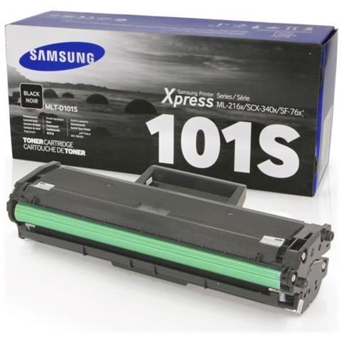 Originale Samsung D101s Nero Per Samsung Ml2160 2165w 3400f 3405f Sf760 Mlt-d101s Capacita' 1.500 Pagine - Foto 1
