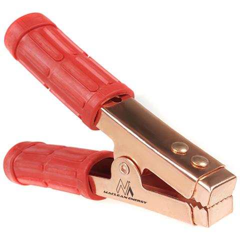 Set Di Due Morsetti Coccodrillo Maclean R / b Mce36 & Mce37 - Foto 3