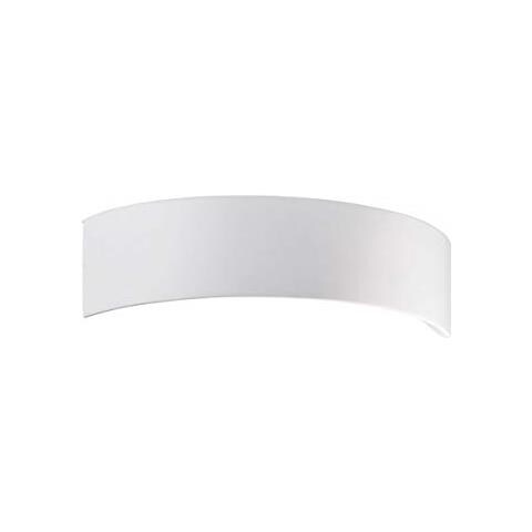 Austro Lux Lampada Da Parete, Ceramica, Bianco, 40 x 14 x 10 cm - Foto 1