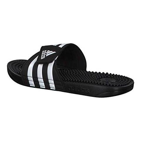 Adissage Ciabatte Unisex Adultonero (nero / Bianco / Nero) 46 Us - Foto 2