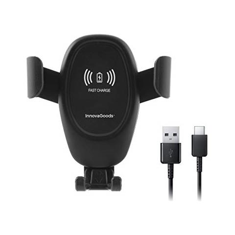 Supporto Per Cellulare Con Caricabatterie Senza Fili Per Auto Wolder - Foto 1