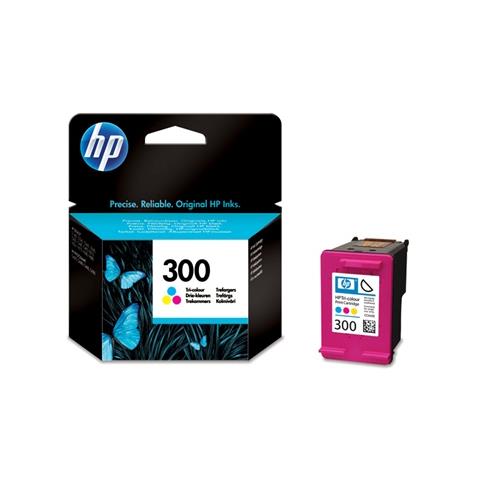 CC643EE Cartuccia Ink Originale 300 Ciano Magenta Gialla per Deskjet D2560D2660 D1660 Capacità 165 Pagine - Foto 1
