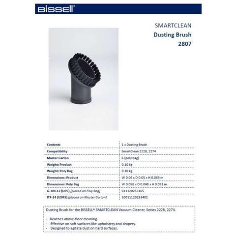 Smartclean Spazzola Per Spolverare 1 Pezzo (i), Nero - Foto 4
