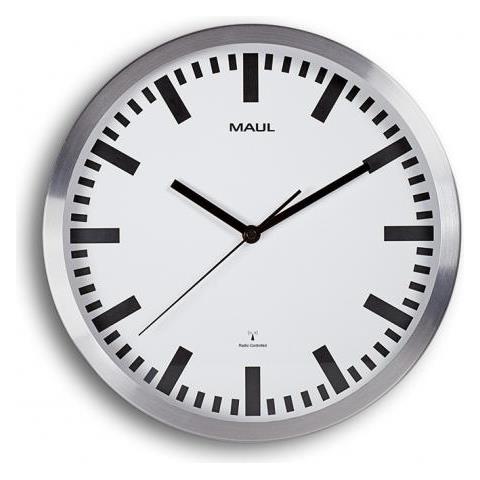 9063308 Cerchio Alluminio, Bianco Orologio Da Parete - Foto 1