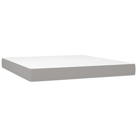 Materasso A Molle Insacchettate Grigio Chiaro 160x200x20 Cm - Foto 1