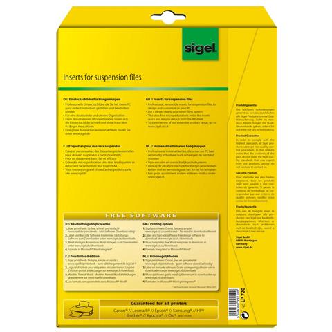 LP720 etichetta non adesiva 156 pz Bianco Rettangolo - Foto 2