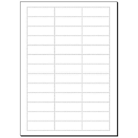 LP720 etichetta non adesiva 156 pz Bianco Rettangolo - Foto 4