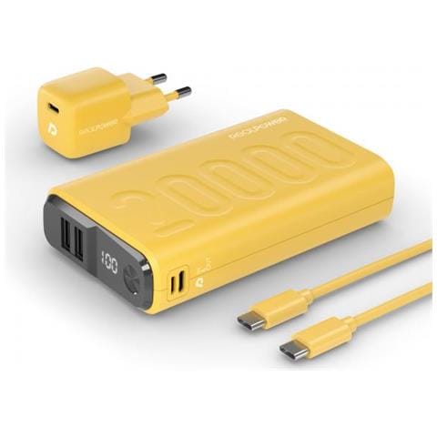 Pb-20000 Polimeri Di Litio (lipo) 20000 Mah Giallo - Foto 1