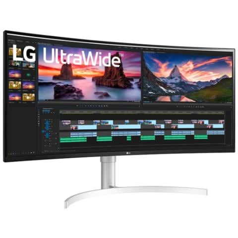 Monitor 38" QLED IPS Curvo Gaming 38WN95CP-W 3840x1600 UltraWide QHD+ Tempo di Risposta 1 ms Frequenza di Aggiornamento 144 (Hz) - Foto 1