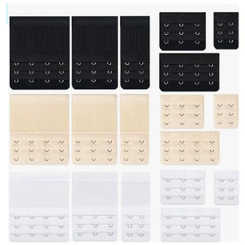 Estensori Elastici Per Reggiseno, Confezione Da 18 Pezzi - Foto 9