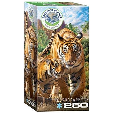 Puzzle Da 250 Pezzi Delle Tigri Eurographics - Foto 1