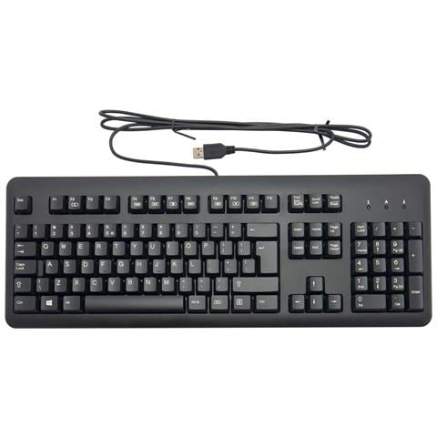Tastiera USB 5712505797143  (Layout QWERTY) Colore Nero - Foto 1