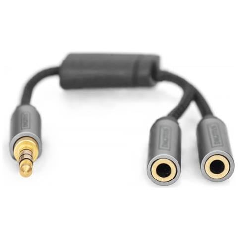 Db-510320-002-s Cavo Audio 0,2 M 2 X 3.5mm 3.5mm Nero - Foto 2