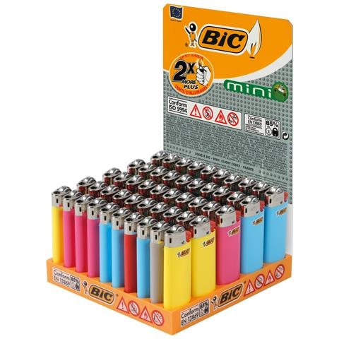 Accendini Bic Classic Mini J25. Display Da 50 Pezzi Colori Assortiti - Foto 4