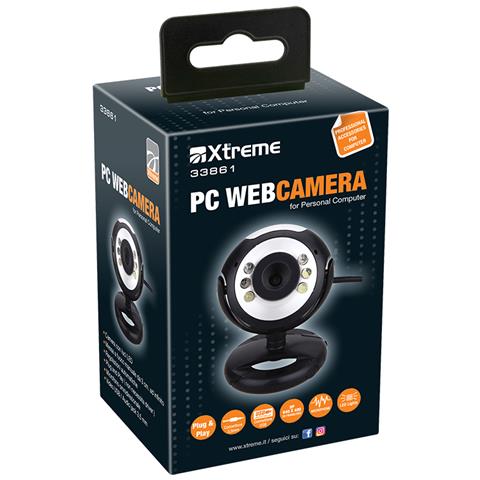 33861 webcam 0,3 MP 640 x 480 Pixel USB 2.0 Nero, Argento - Foto 3