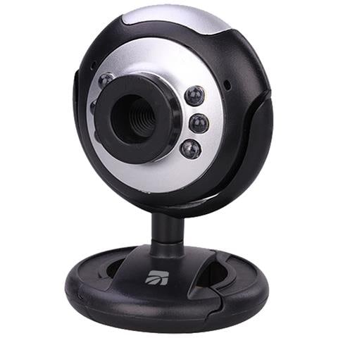 33861 webcam 0,3 MP 640 x 480 Pixel USB 2.0 Nero, Argento - Foto 1
