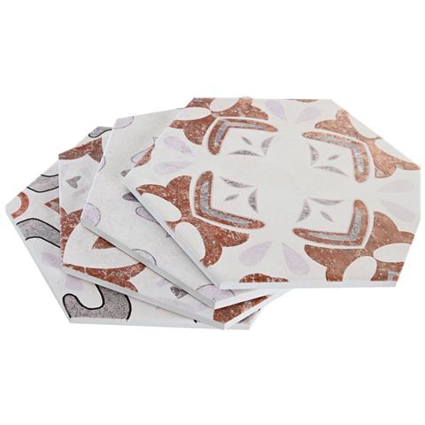 Sottobicchieri Dkd Home Decor 10,8 X 10,8 X 0,7 Cm - Foto 2