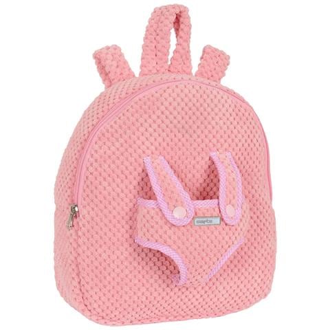 Zaino Per Bambini Safta Orsetto Di Peluche Rosa 23 X 27 X 7,5 Cm - Foto 4