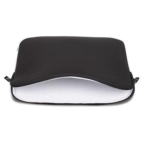 Custodia Per Macbook Pro / Air 13'' In Memory Foam Modello Basics Life, Nero - Foto 2