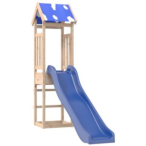 Set Da Gioco Da Esterno In Legno Massello Di Pino - Foto 1