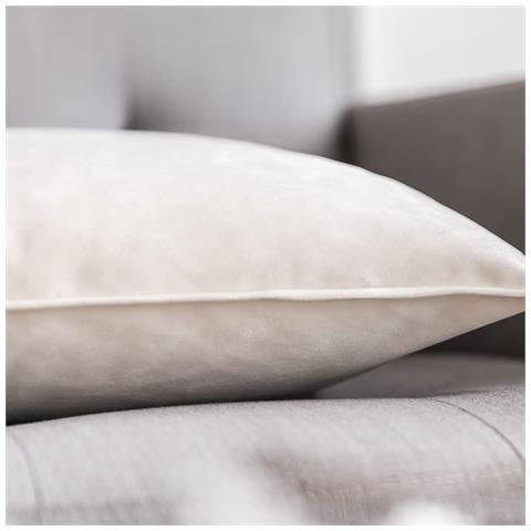 Set Di Federe In Velluto Crema 2 Pezzi 30 X 50 Cm - Foto 3