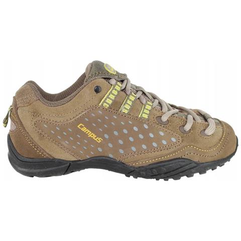 Scarpe Campus Dot Junior Da Bambino In Pelle Beige 34 - Foto 2