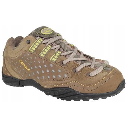 Scarpe Campus Dot Junior Da Bambino In Pelle Beige 34 - Foto 1