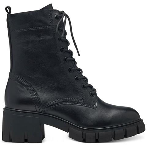 Black Casual Closed Booties Stivaletti Pelle Scarpe Donna Nero Eu 40, 1-25272-41 003 - Foto 2