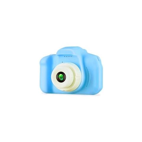 Kids Camera 3 Fotocamera Digitale Per Bambini Schermo Colorato 3mpx Registraziine Video Microfono E Cinturino Da Polso Light Blue - Foto 1