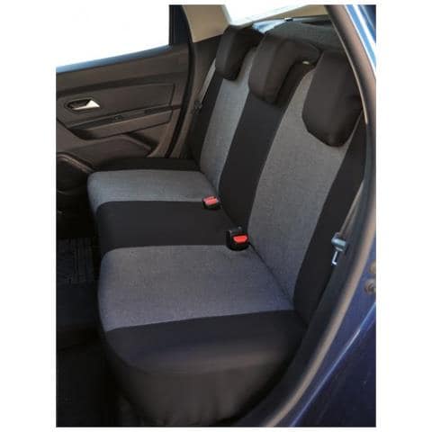 Serie Completa Coprisedili Personalizzati Jeep Renegade 14>/compass 17>, Dacia Sandero 20> Tess. Millepunti Antracite - Foto 3