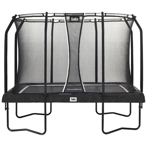 Premium Black Edition Esterno Rettangolare Molla elicoidale Trampolino fuori terra - Foto 1