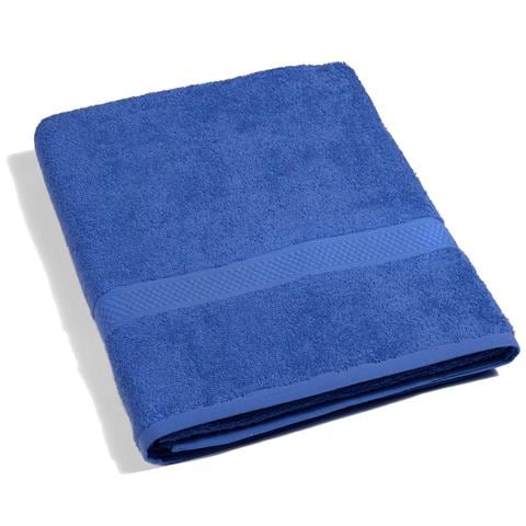 Telo Bagno Spugnissima Minorca In Cotone Colore Blu Misura Standard - Foto 1