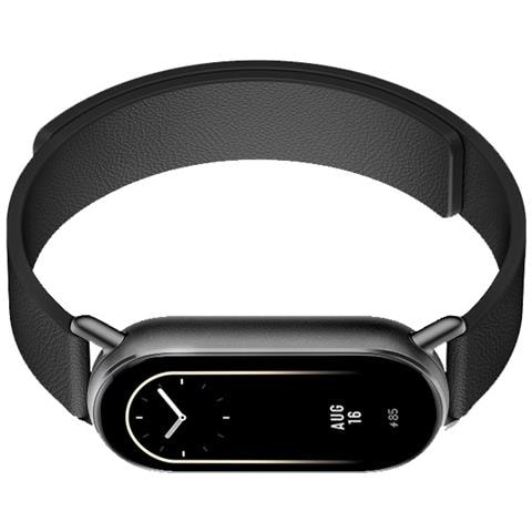 Cinturino In Pelle Per Xiaomi Band 8/9 - Magnetico Black - Foto 2