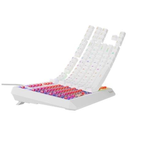 Thor 230 TKL tastiera Gaming USB + RF Wireless + Bluetooth QWERTY Inglese US Bianco - Foto 18