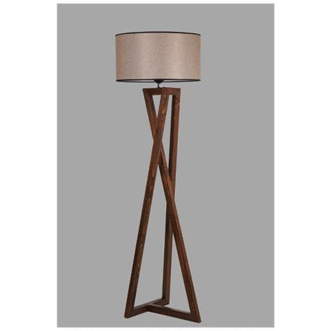 Chloe Lámpara De Diseño De Madera Y Tejido - Foto 2