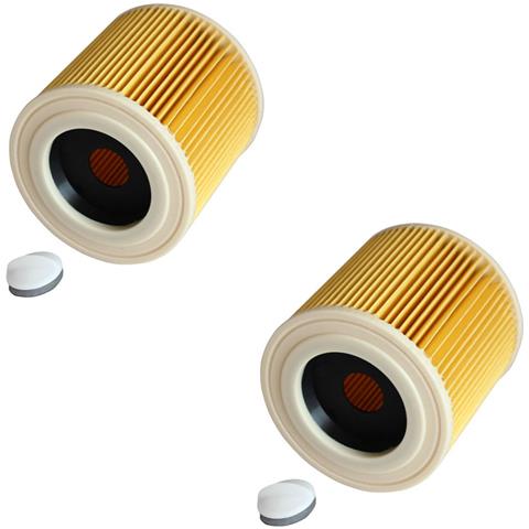 Cartuccia Filtro Per Karcher A2004 A2204 - Confezione Da 2 - Foto 1