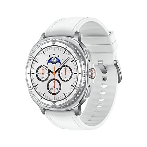 Galaxy Watch 8 Classic 3,3 cm (1.3") AMOLED 46 mm Digitale 438 x 438 Pixel Touch screen Argento Wi-Fi GPS (satellitare) - Foto 1