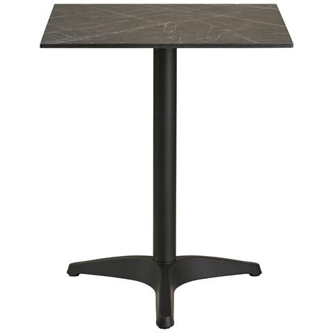 Tavolo Bistro 1 - Nero - Metallo - 60x60x73 Cm - Foto 1