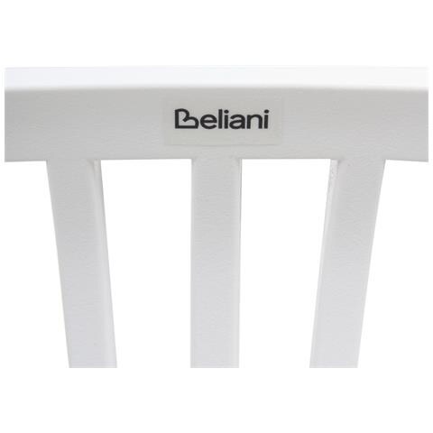 Set Di 4 Sedie Alte Kleve Bianco - Foto 8