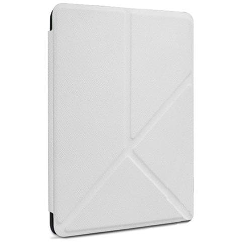 Custodia Pieghevole Bianca In Pelle Pu Compatibile Con Kindle (2024) / Kindle Youth Edition - Smart Sleep, Antiurto - Foto 4